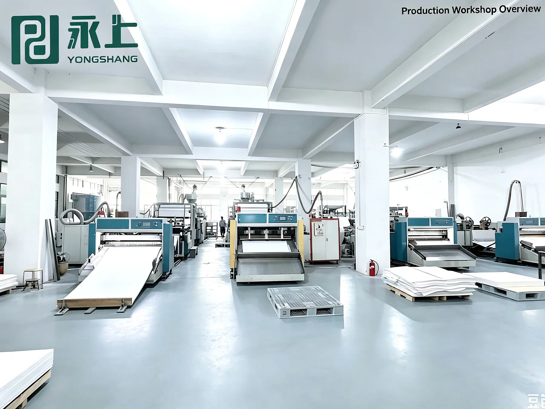 Full-automatic extrusion line at the Yongshang factory